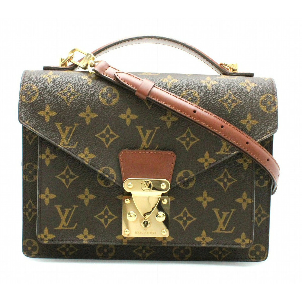 LOUIS VUITTON Monogram Monceau Shoulder Bag Handbag Shoulder Strap